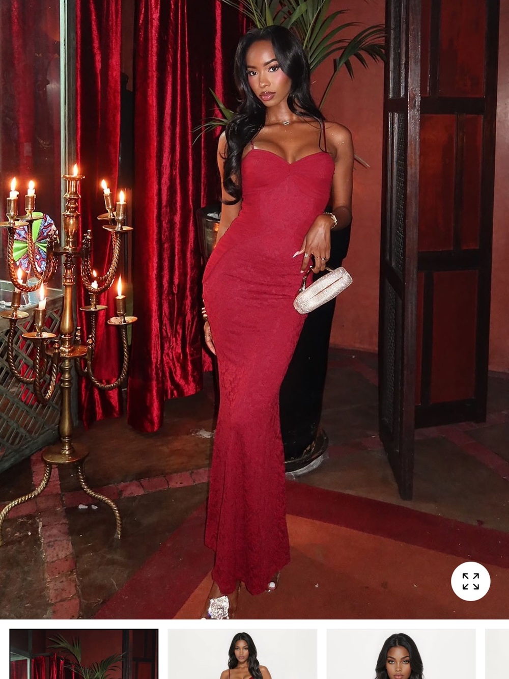 Say When Lace Gown